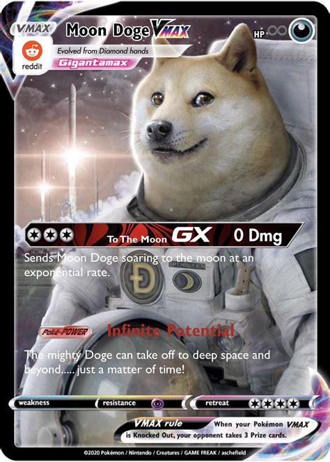 Doge Pokémon Cards For Sale Play The Most Effective Moonshot Card