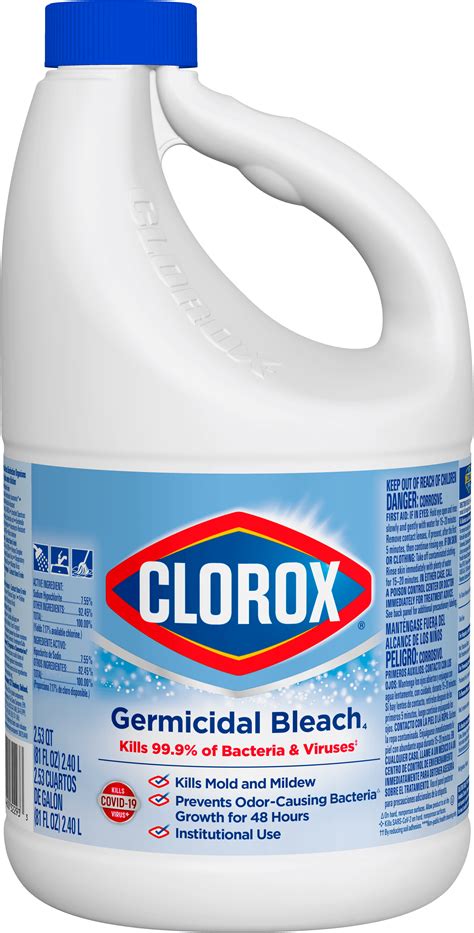 Germicidal Bleach Cleaner Clorox