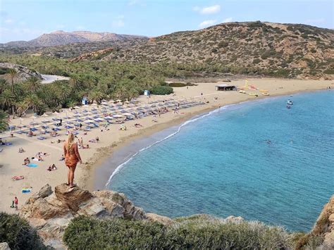 Vai Palm Beach Crete Attractions And Points Of Interest