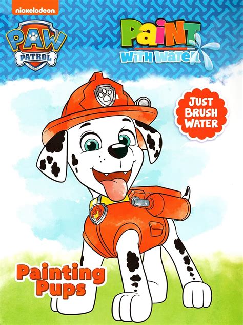 Set Of 2 Greenbrier Paw Patrol Paint With Water Painting Pups And Pawsome
