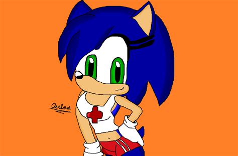 Female Sonic By Jigglyking20 On Deviantart