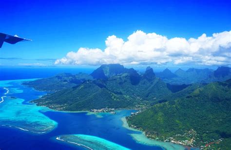 Flying In French Polynesia Is Spectacular
