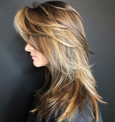 50 cute long layered haircuts with bangs for 2023 layered hair with bangs layered haircuts