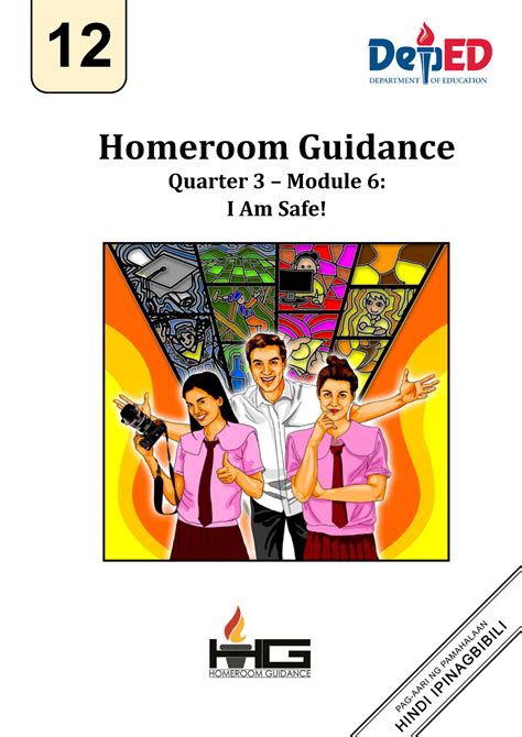 Hg G12 Q3 Module 6 Rtp None ` Homeroom Guidance Quarter 3 Module