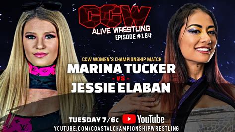 Ccw Alive Wrestling Episode Barbie V El Feat Marina Tucker