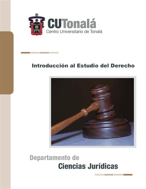 Introducción al Estudio del Derecho