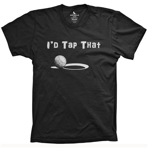 i d tap that golf t shirt funny golf shirt guerrilla tees