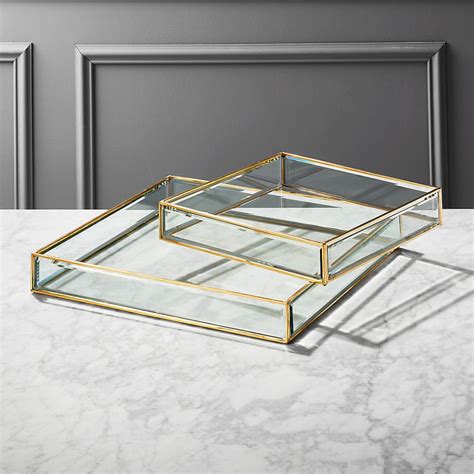 Decorative Coffee Table Trays Cb2 Modern Bathroom Accessories Home Decor Accessories