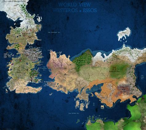 Westeros Hd Map Game Of Thrones Map Game Of Thrones Art A Song Of