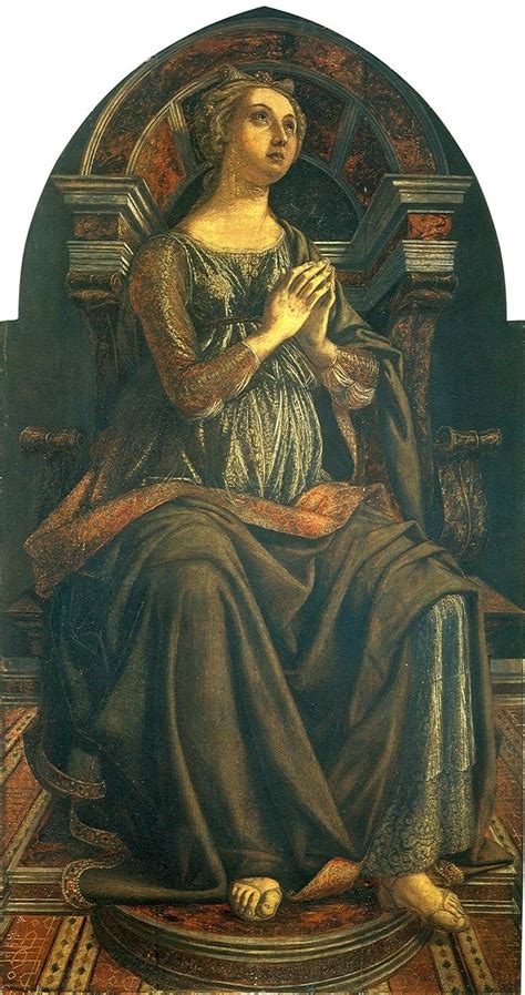 Esperanza Piero Del Pollaiolo C 1443 1496 Hope Painting Art