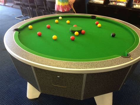 Round Pool Table Design Miss