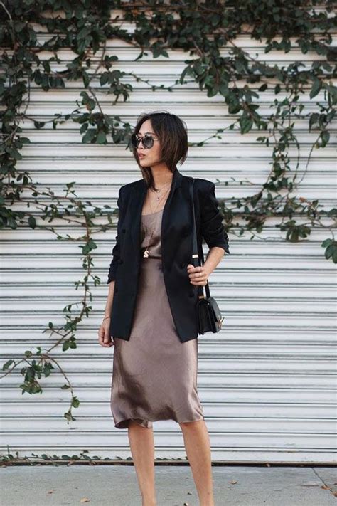 How To Wear Slip Dress Trend Outfit OOTD Lovika Fashion Slip