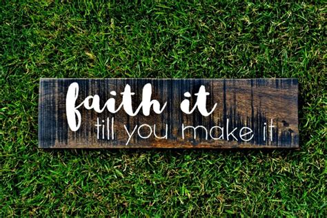 Faith Pallet Signreligious Decorhome Decorwooden Decorwood