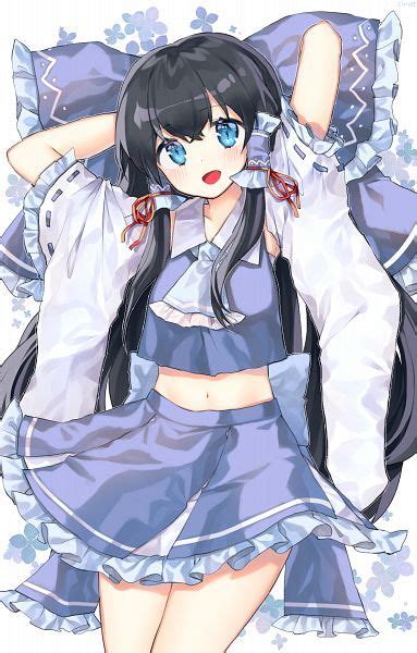 Blue Reimu Hakurei Reimu Image By Chnet 2364084 Zerochan Anime