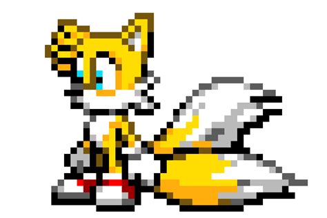 Sonic And Tails Pixel Art Maker Images