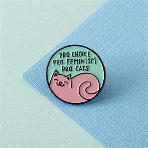 Pro Cats Enamel Pin From Punky Pins Cat Enamel Pin Cat Pin Enamel Pins
