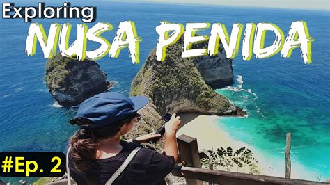 Bali Day Exploring Nusa Penida Climbing Down Kelingking Beach FIRST HIKE Spotted