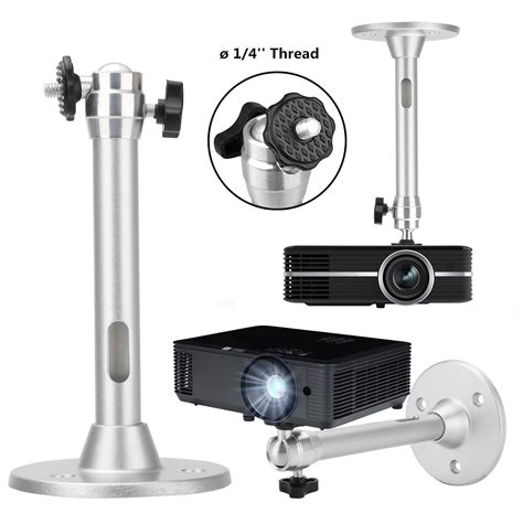 Projector Ceiling Mount Projector Stand Eeekit Universal Extendable Video Projector Wall Mount