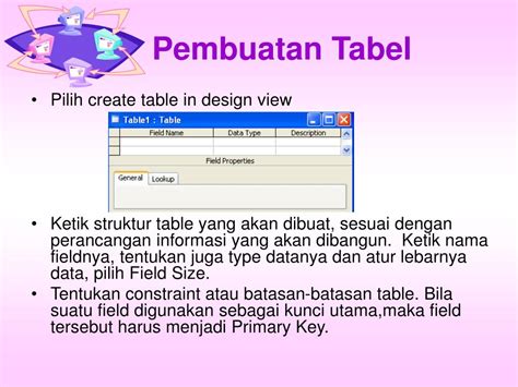 PPT Pembuatan Tabel Dan Relasi Antar Tabel PowerPoint Presentation Free Download ID