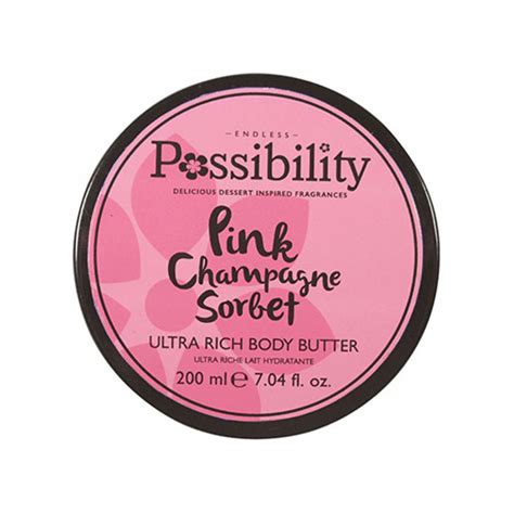Pink Champagne Sorbet Body Butter 200ml Tub