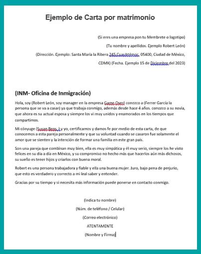 Introducir Imagen Modelo De Carta Dirigida A Migracion Abzlocal Mx