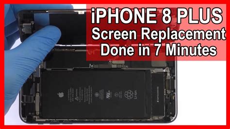 How To Iphone 8 Plus Screen Replacement In 7 Minutes Youtube