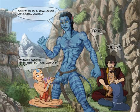 Rule 34 Aang Anma Avatar The Last Airbender Barefoot Crossover Cum