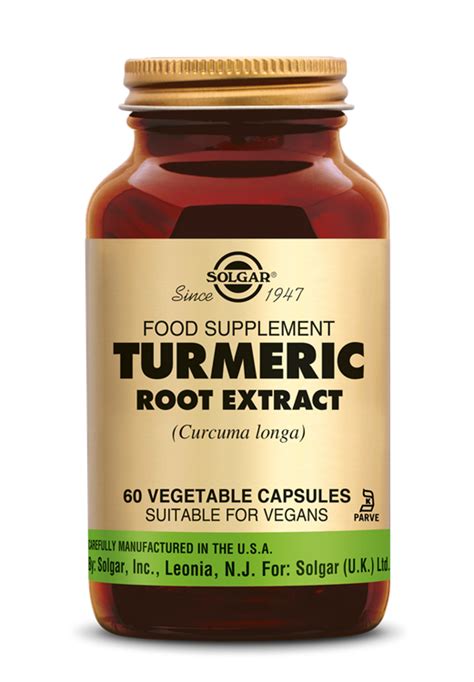Solgar Turmeric Root Extract Capsules