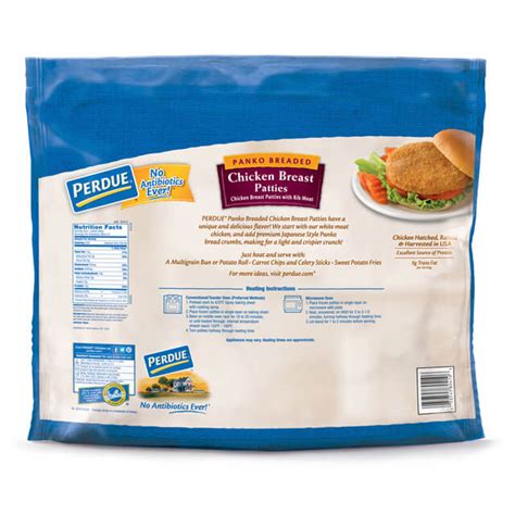 To bash the chicken, place one breast in between two pieces of cling film and beat it with a meat mallet or rolling pin until thin (around ¼ inch thick) PERDUE® Fully Cooked Panko Breaded Chicken Breast Patties ...