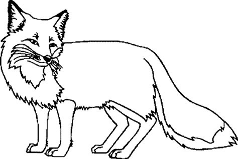 Download High Quality Fox Clipart Black And White Transparent Png