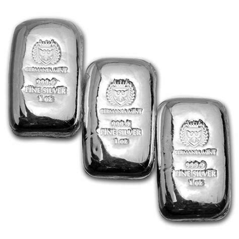 Buy 20 X 1 Oz Silver Bar Germania Mint Serialized Apmex