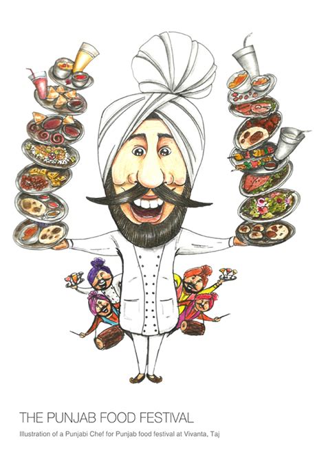 The Punjab Food Fest On Behance