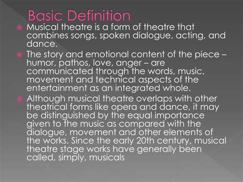 Ppt Musical Theatre Powerpoint Presentation Id1527099