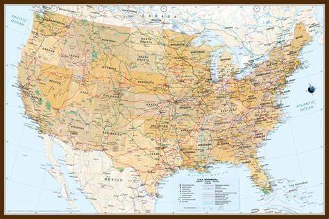 United States Maps Atlas Cartographic