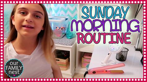 Sunday Morning Routine Youtube