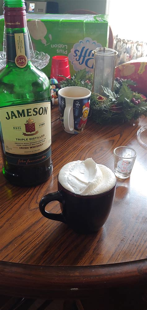 Have you been asked to attend or made an appointment? Campus closed for three weeks due to corona. Check. Home made Irish coffee. Check. : whiskey
