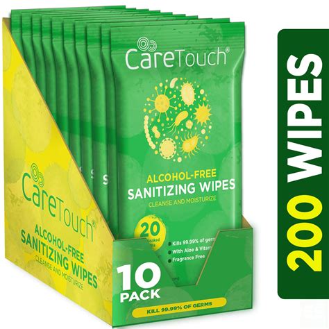Plus, they're considered a fire hazard. The 9 Best Care Touch Alcohol Free Hand Sanitizer Wipes ...
