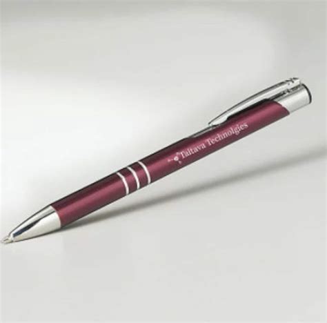 5 Pk Executive Laser Engraved Metal Pens Individually Wrapped Etsy