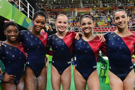 Gabby Douglas Posts Team Usa Gymnastics Throwback Photo To Instagram