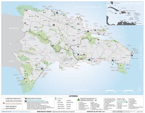 National Parks Of The Dominican Republic 6142x4820 Mapporn