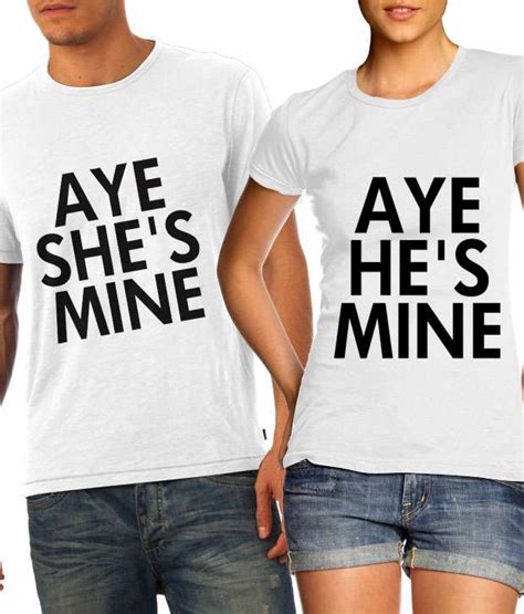 Buy Hes Mine Shes Mine In White Couple T Shirts Online At Best Prices