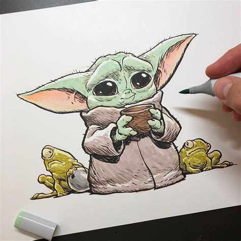 Baby Yoda Fan Art Round Up — Mrjakeparkercom