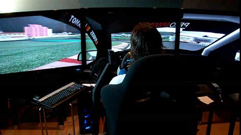 RFactor Porsche 997 RSR Onboard With Eyefinity 42 Screens YouTube