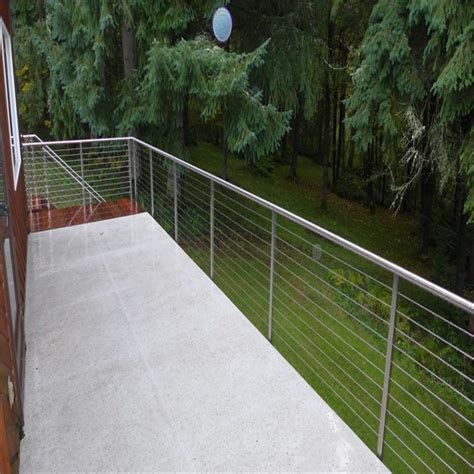 Is cable railing cheaper than wood? China 2016 Modern Design DIY Install Stainless Steel Cable Railing/Deck Porch Railing - China ...