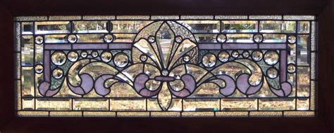 Blake S Jeweled And Beveled Victorian Transom After Restoration Stained Glass Designs Stained