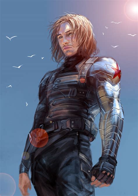 Winter Soldier By Sunsetagain On Deviantart