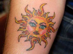 Stunningly Hot Sun Tattoos Wild Tattoo Art