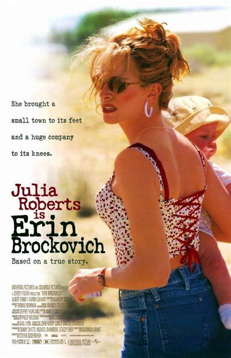 Erin Brockovich 11x17 Movie Poster 2000 Julia Roberts Movies Erin