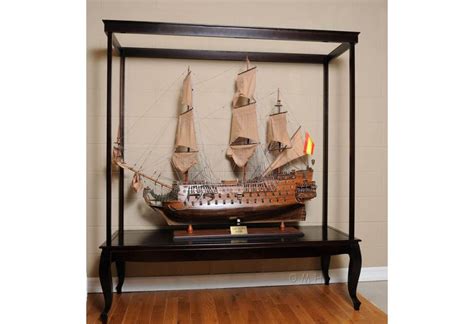 Display Case For Xl Ship No Glass Model Ships Model Boats Display Case