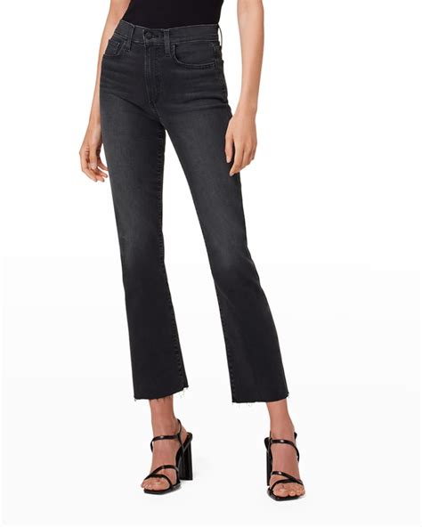 Joe S Jeans The Callie Cropped Bootcut Jeans With Raw Hem Neiman Marcus